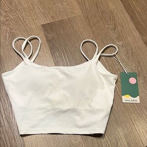HALARA Cream Camisole Top